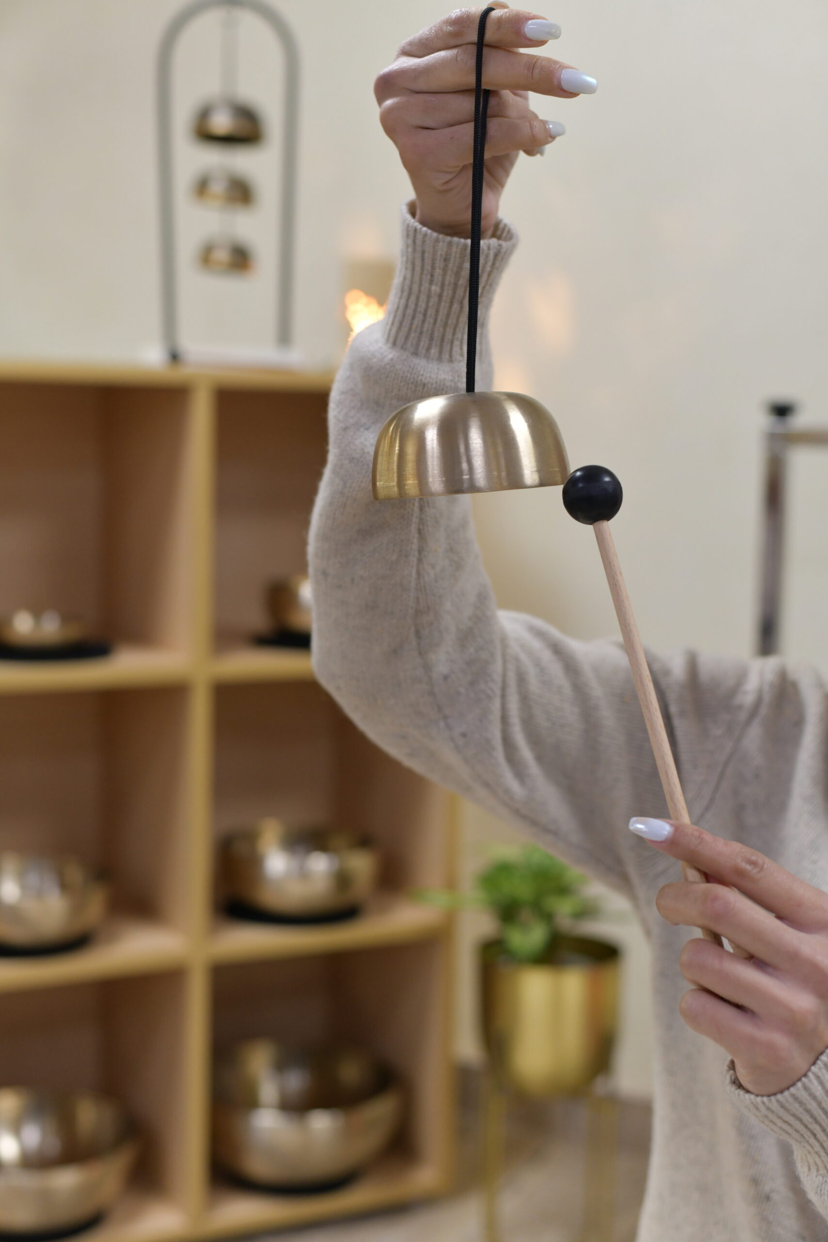 Mindfulness Bell With Stand and User Orientation Program